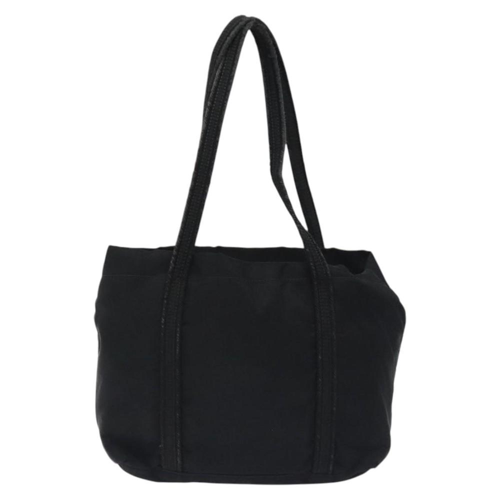 PRADA Mini Tote Bag Nylon Black Silver Auth bs26580 - Picture 2 of 16